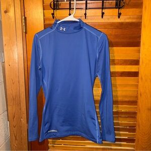 Under Armour ColdGear Fitted Mock Shirt - mens size medium
